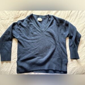 Lucky Brand Navy Sweater